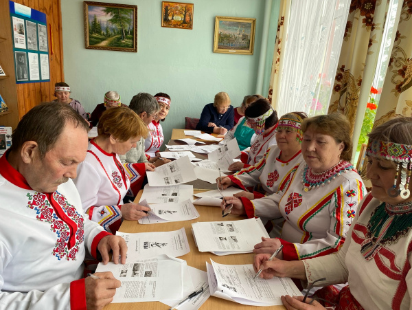 Диктант Победы в Чадукасинской сельской библиотеке