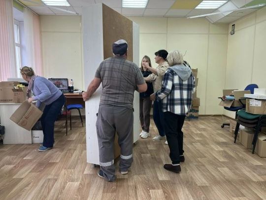 Модернизация в действии: старая мебель ушла, новая — на подходе в Красноармейской детской библиотеке