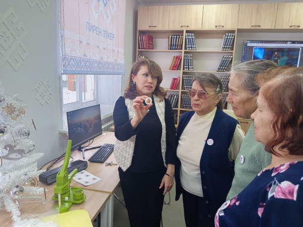 Очередная экскурсия в центральную библиотеку