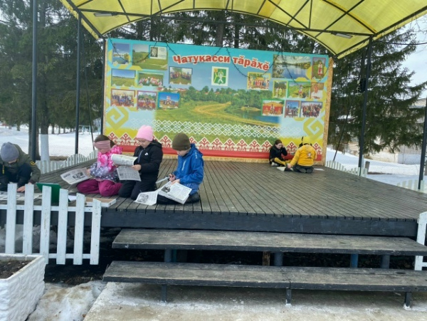 День смеха в Чадукасинской сельской библиотеке