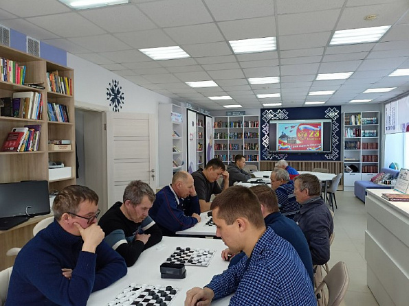 Чемпионат Красноармейского муниципального округа по шашкам 23 февраля 2026г. в молодежном центре «ПОЗИТИВ».