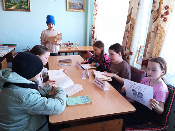 Литературный час "Сергей Есенин - поэт родной страны"