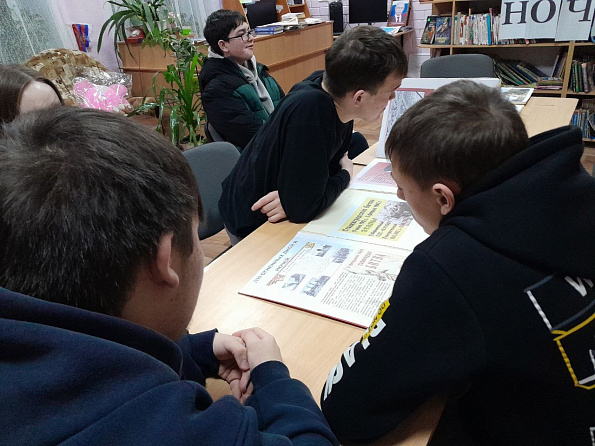 Час мужества «Белая лилия Сталинграда»