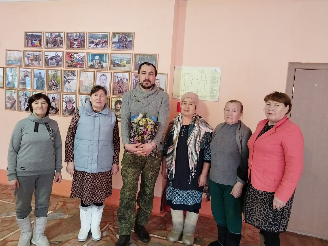 Встреча с участником СВО Григорьевым Эдуардом Михайловичем