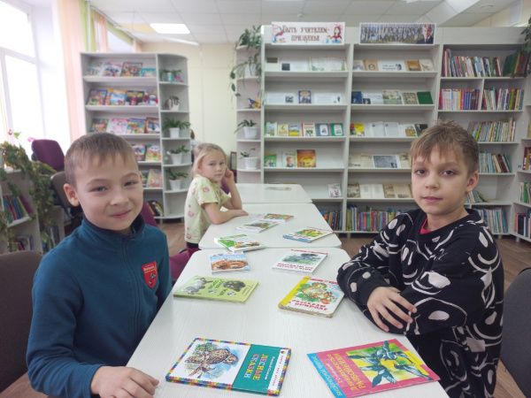 Экологическая игра-викторина «Загадки природы» в Красноармейской детской библиотеке