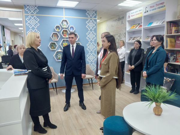  В Красноармейском округе открылась модельная библиотека