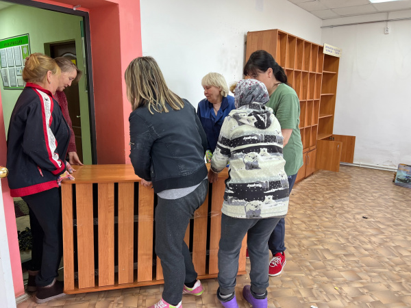 В центральной библиотеке в рамках модернизации начаты ремонтные работы