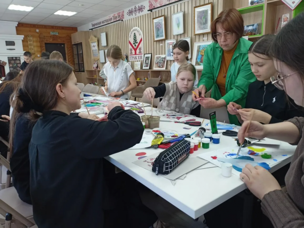 Творческий час «Пасхальная курица»