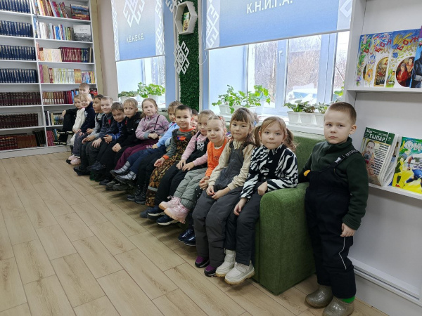 Самые юные друзья в Визит-центре К.Н.И.Г.А.