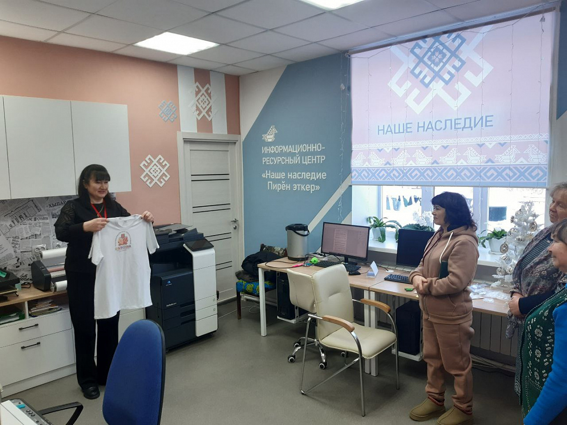 Экскурсия по Информационно-ресурсному центру "Наше наследие"