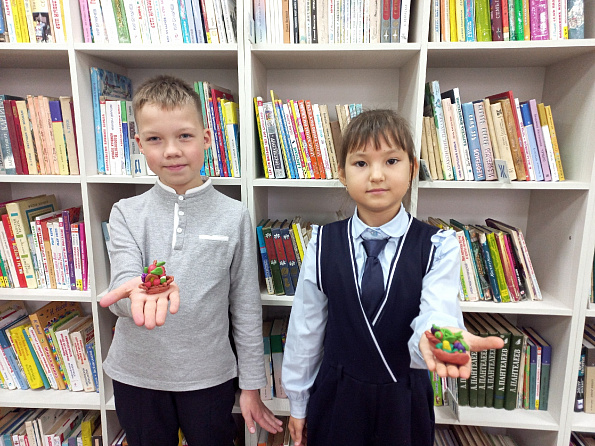 Час творчества «Дары осени» в Красноармейской детской библиотеке