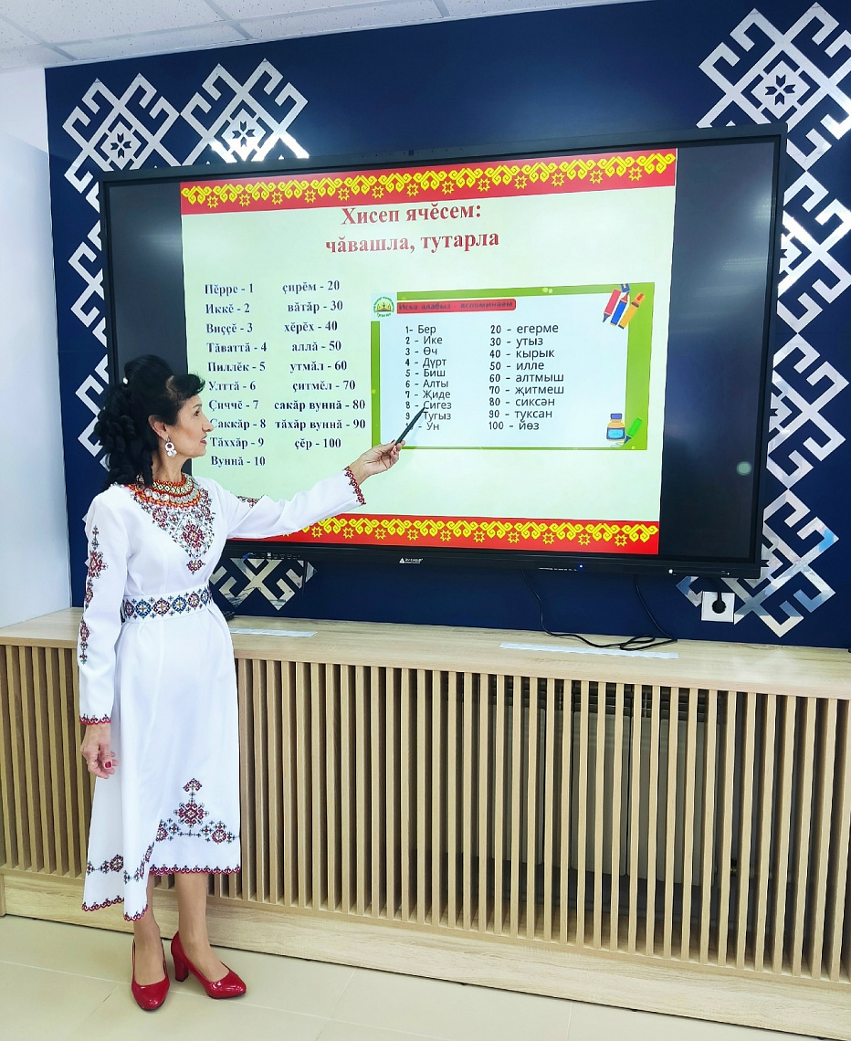 Творческая встреча с педагогом З. П. Михайловой "Тӑван чӗлхеҫӗм, янӑра!"